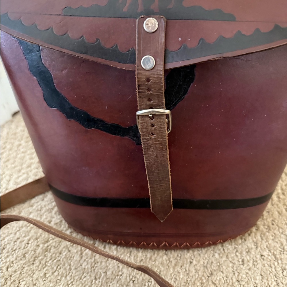 Vintage Leather Backpack
